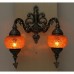 Mosaic Double Wall Sconce